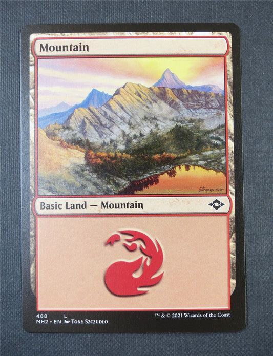 Mountain - Land - Mtg Card #55D