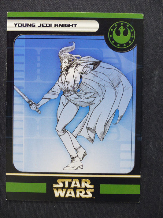 Young Jedi Knight 56/60 - Star Wars Miniatures Spare Cards #9X