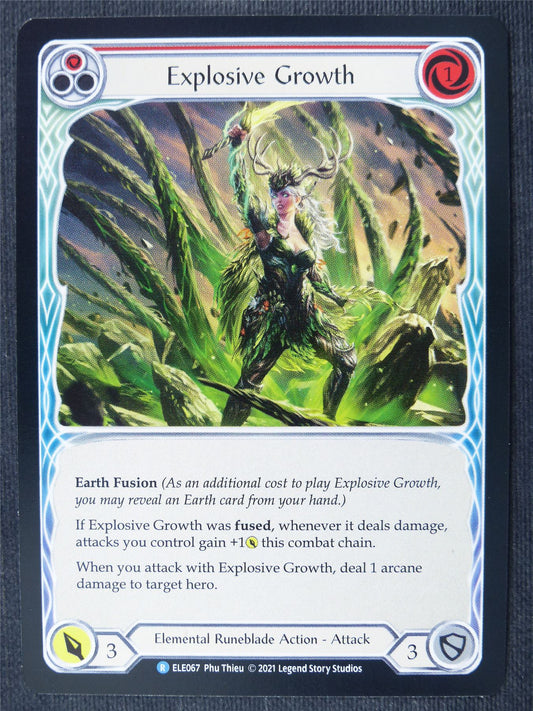 Explosive Growth R Red - 1st Ed Tales of Aria - Flesh and Blood