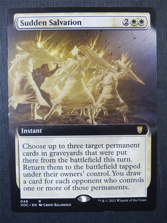 Sudden Salvation Extended art - Mtg Card #8BN