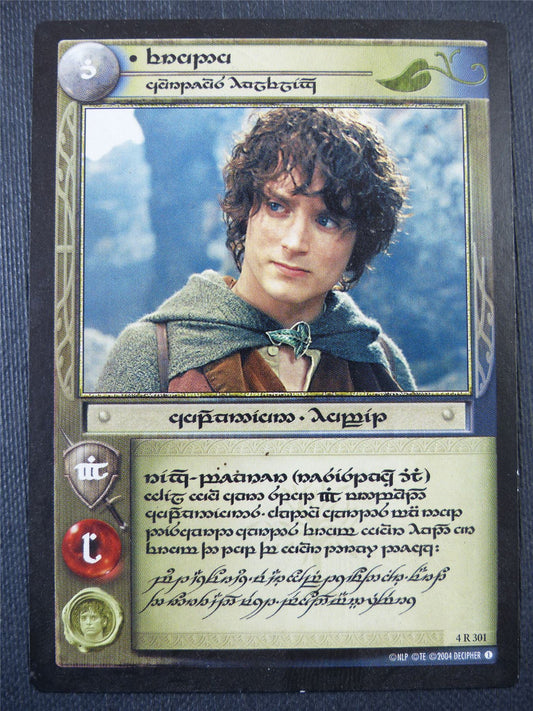 Frodo 4 R 301 Elvish - LotR Card #5FY