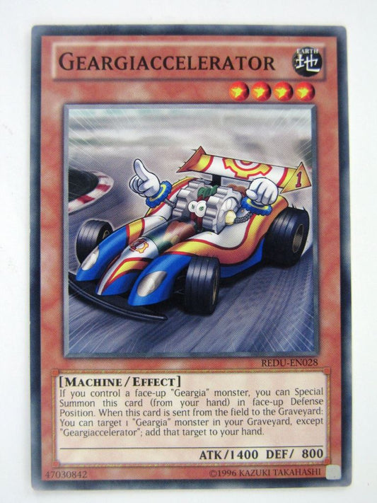 Yugioh Cards: GEARGIACCELERATOR REDU # 10I35