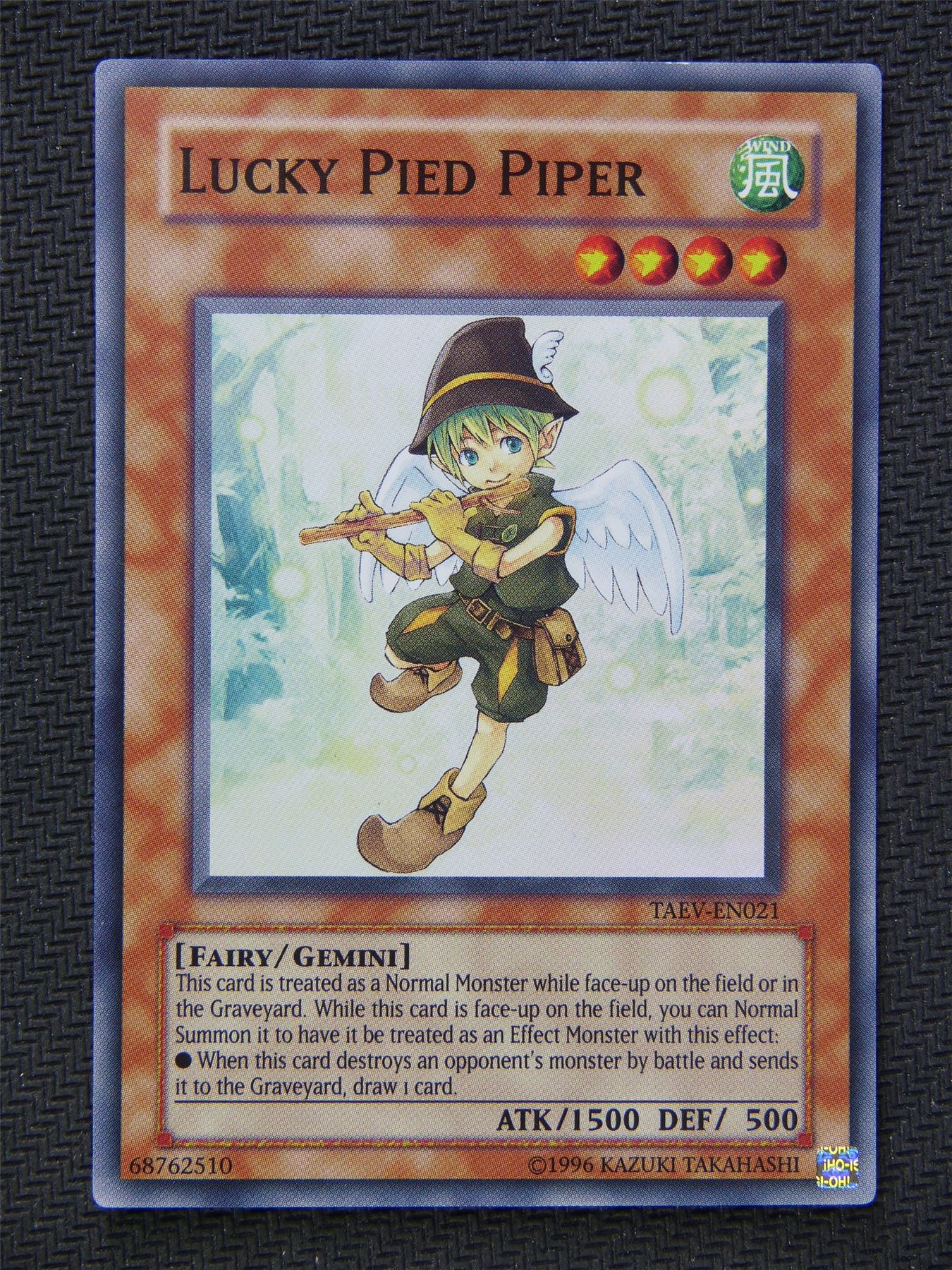 Lucky Pied Piper TAEV - Super Rare - Yugioh Card #5U1