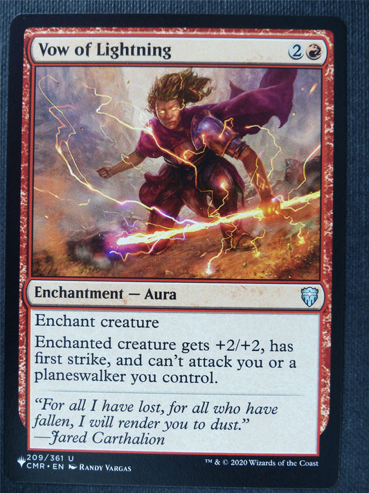 Vow of Lightning - The List - Mtg Card #2CU