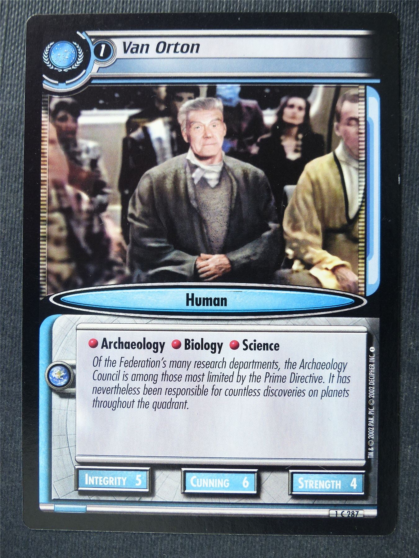 Van Orton - Star Trek Card #4UO