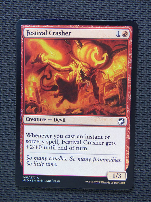 Festival Crasher Foil - Innistrad - Mtg Card #3OQ