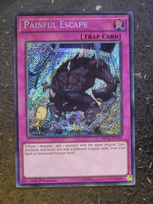 YuGiOh Cards: PAINFUL ESCAPE MP16 SECRET RARE # 9A3