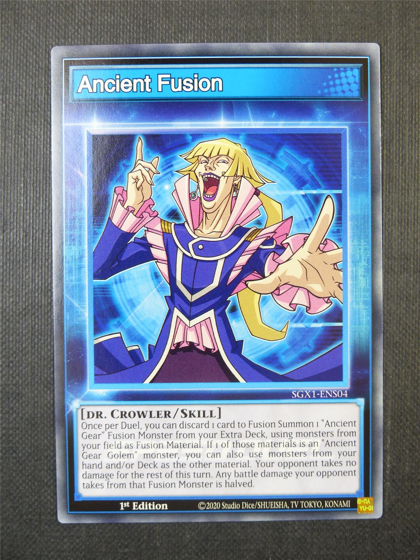 Ancient Fusion SGX1 - 1st ed Yugioh Card #9SC