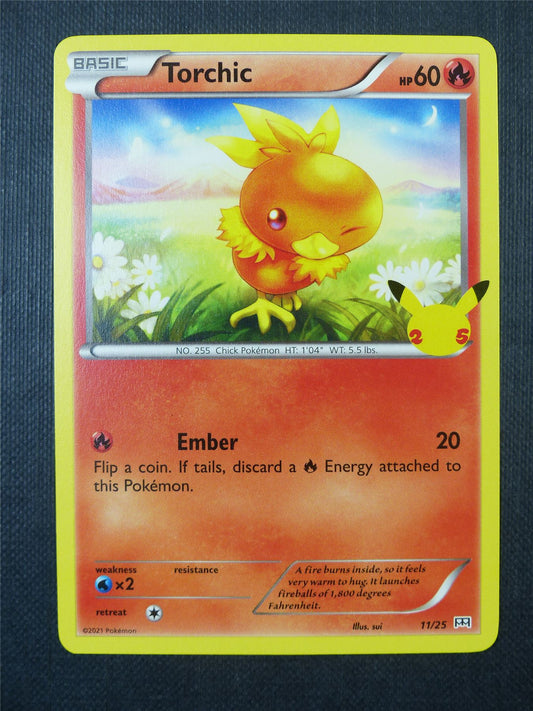 Torchic 11/25 McDonalds Promo - Pokemon Card #9QE