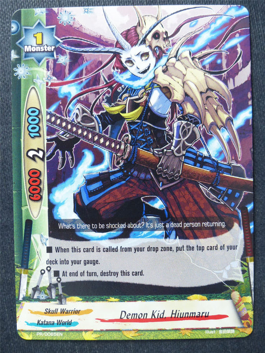 Demon Kid Hiunmaru Promo - Buddyfight Cards #L0