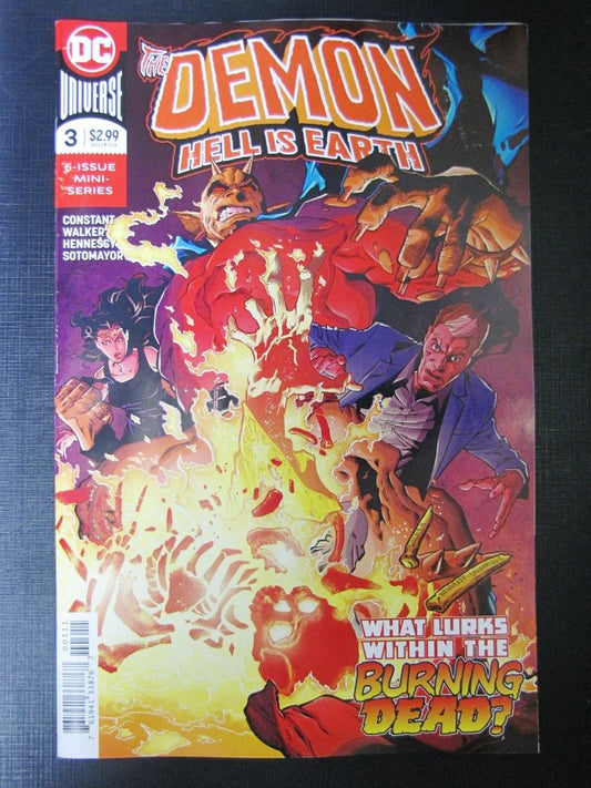 Demon: Hell is Earth #3 - March 2018 - DC Comic # 8F90