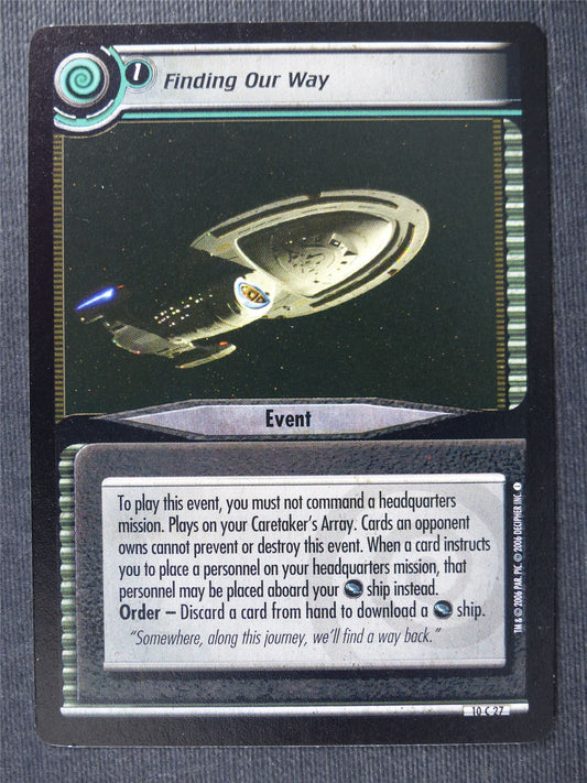 Finding Our Way - Star Trek Cards #VJ