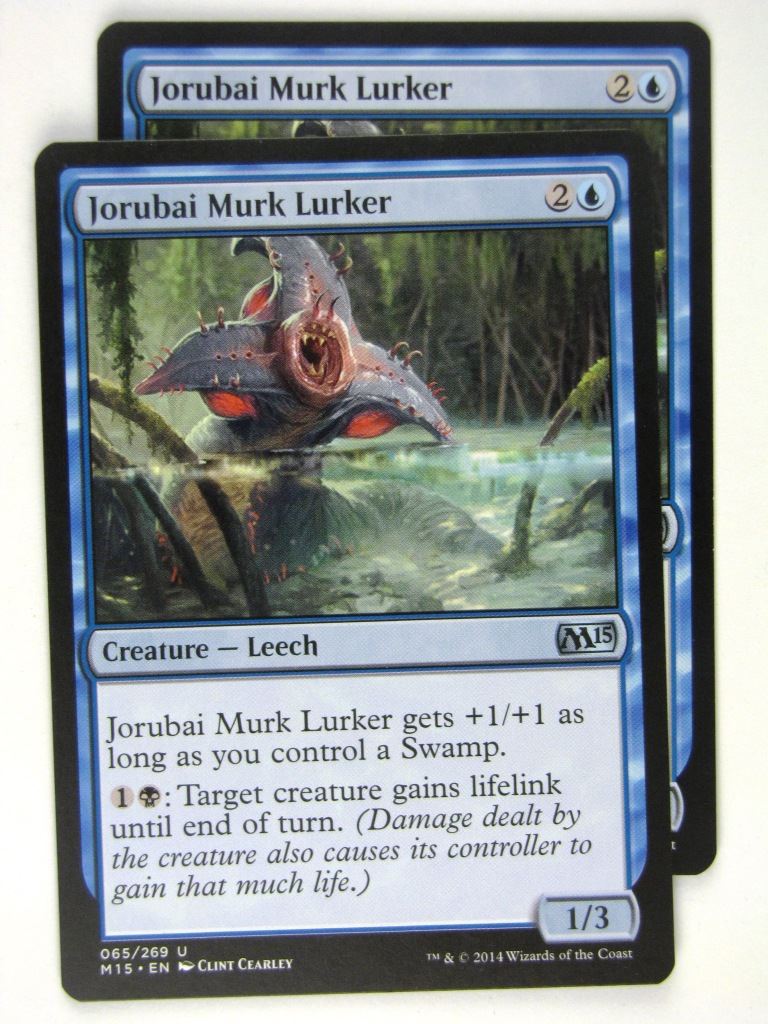 MTG Magic Cards: JORUBAI MURK LURKER x2 # 19B25