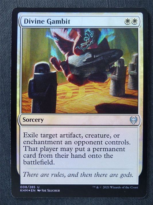 Divine Gambit Foil - Mtg Magic Cards #XC