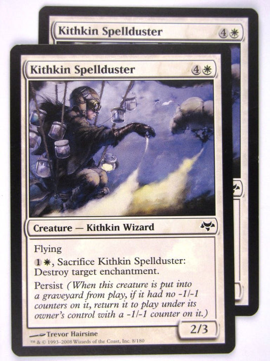 MTG Magic: The Gathering Cards: KITHKIN SPELLDUSTER x2: EVE