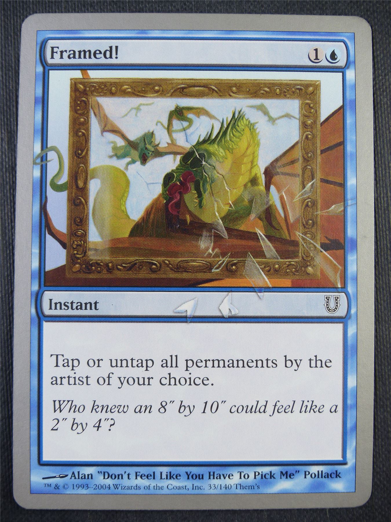 Framed! - Mtg Card #9E0