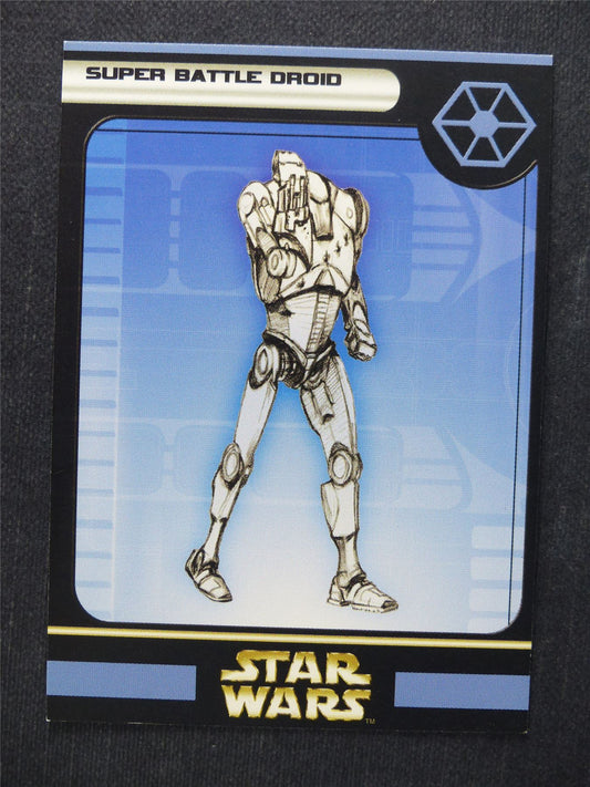 Super Battle Droid 47/60 - Star Wars Miniatures Spare Cards #8C