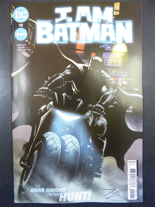 I Am BATMAN #12 - Oct 2022 - DC Comics #5KG