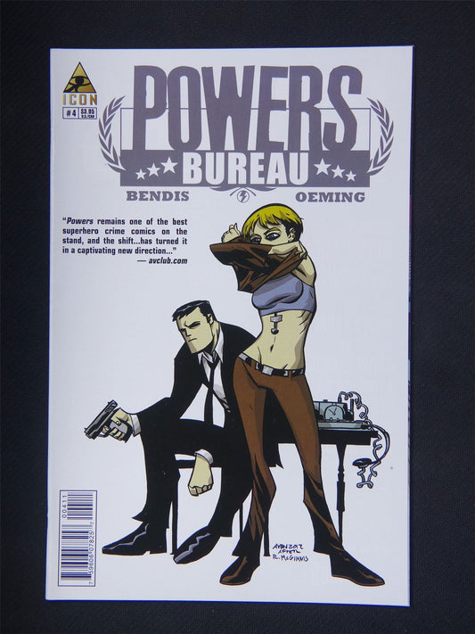 POWERS The Bureau #4 - Icon Comic #6J8