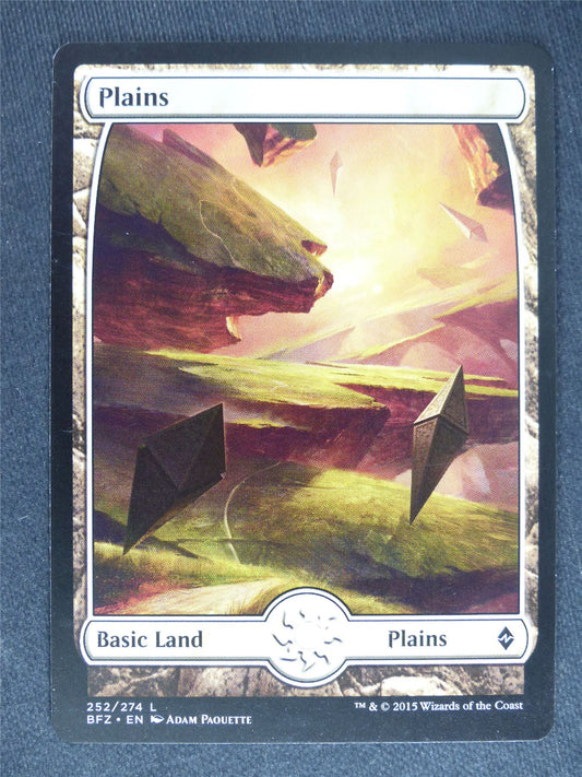 Plains Full Art 252/274 - Mtg Mgic Cards #VC