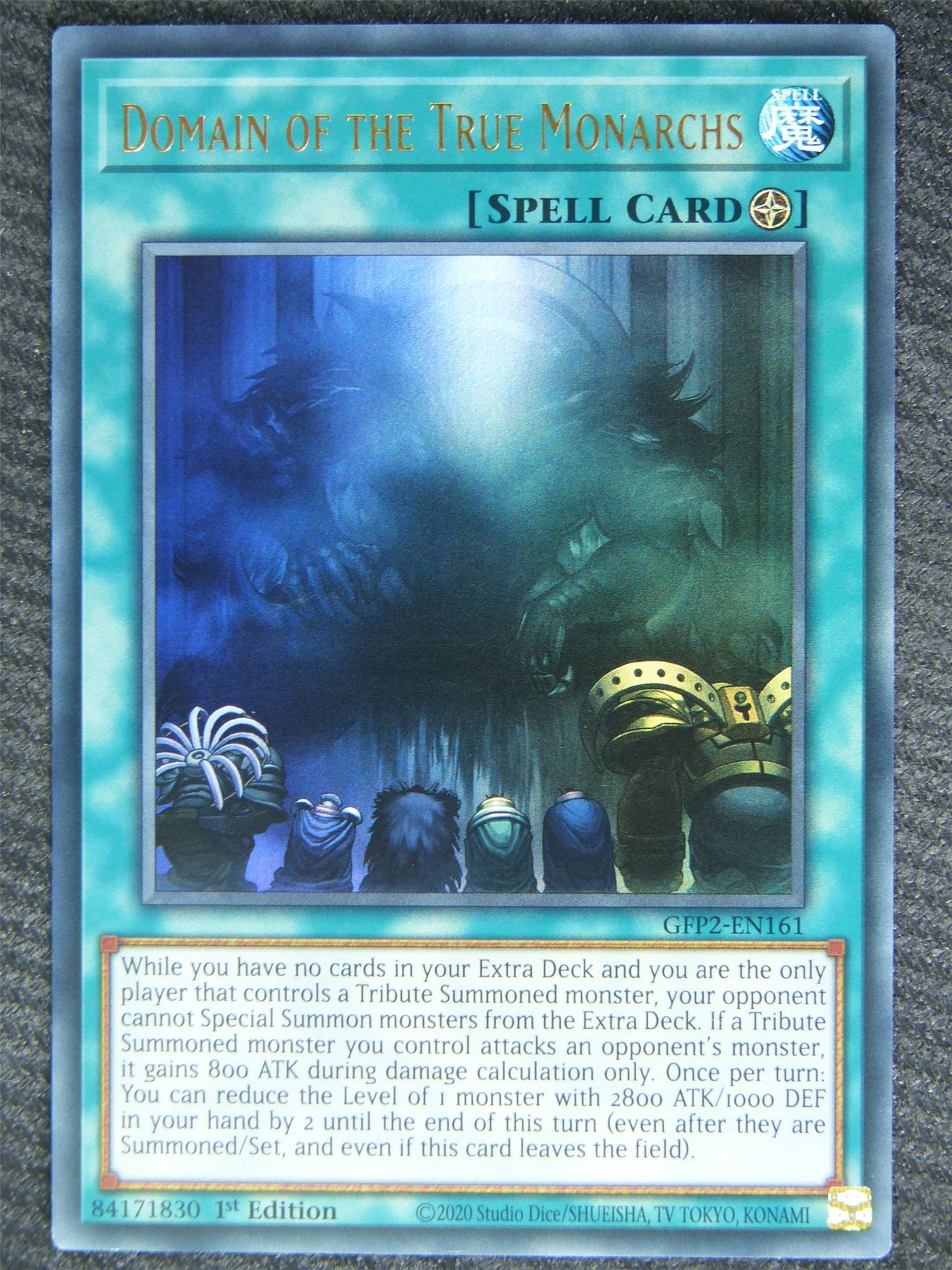 Domain Of The True Monarchs GFP2 Ultra Rare - 1st ed - Yugioh Card #820