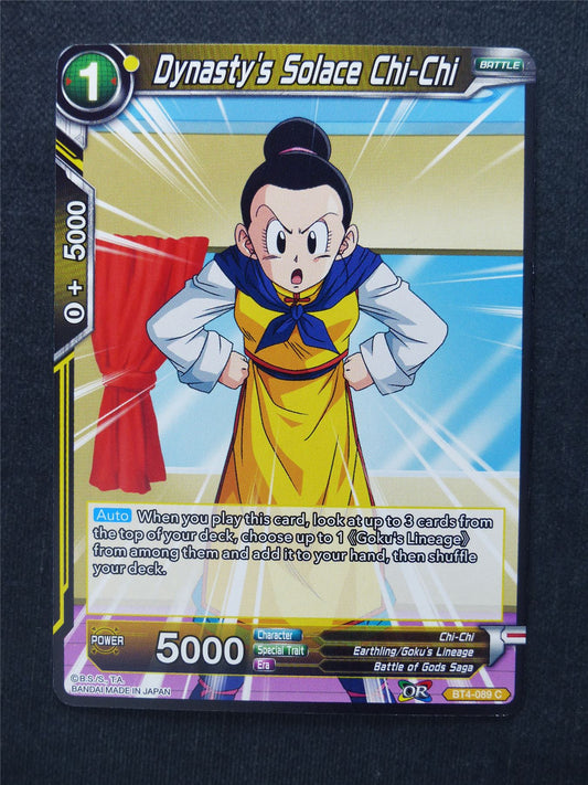 Dynasty's Solace Chi-Chi - Dragon Ball Super Cards #DX