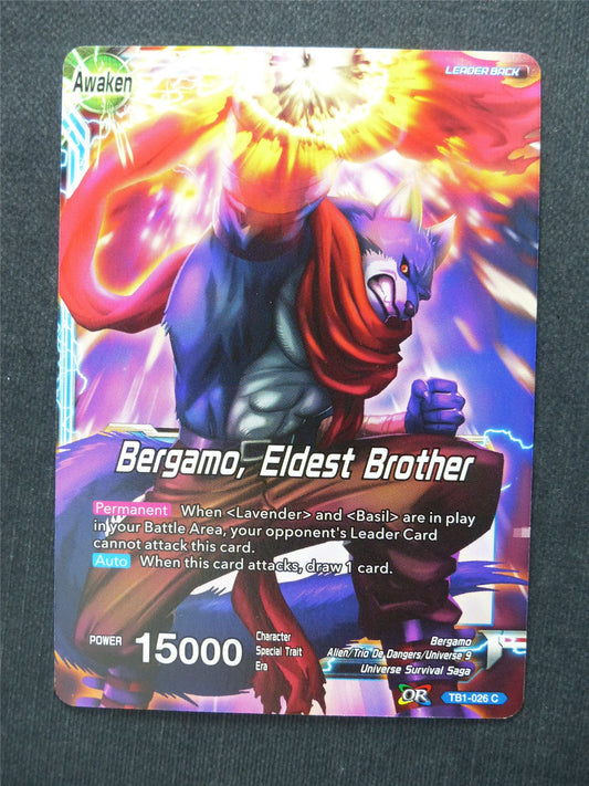 Bergamo Eldest Brother - Dragon Ball Super Cards #BD