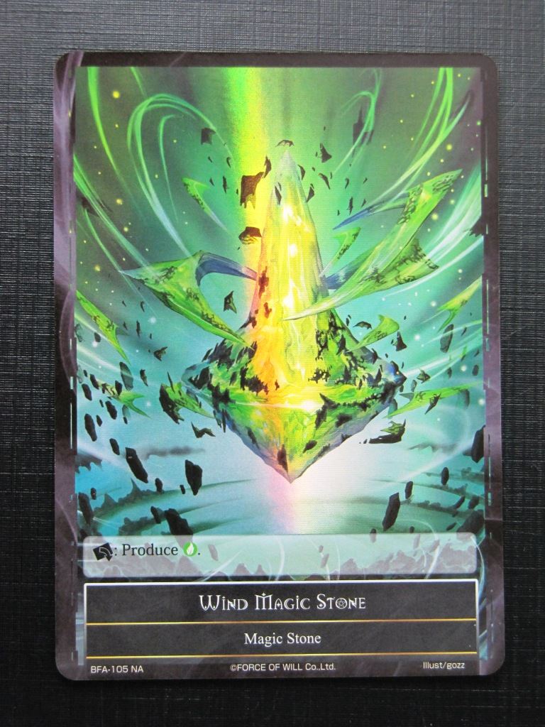 Force of Will Cards: WIND MAGIC STONE NA FOIL # 18G52