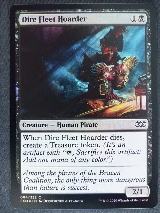 Dire Fleet Hoarder Foil - Double Masters - Mtg Magic Cards #3A