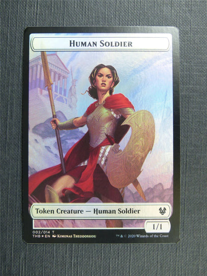 Spider / Human Soldier Token Foil  #3JG