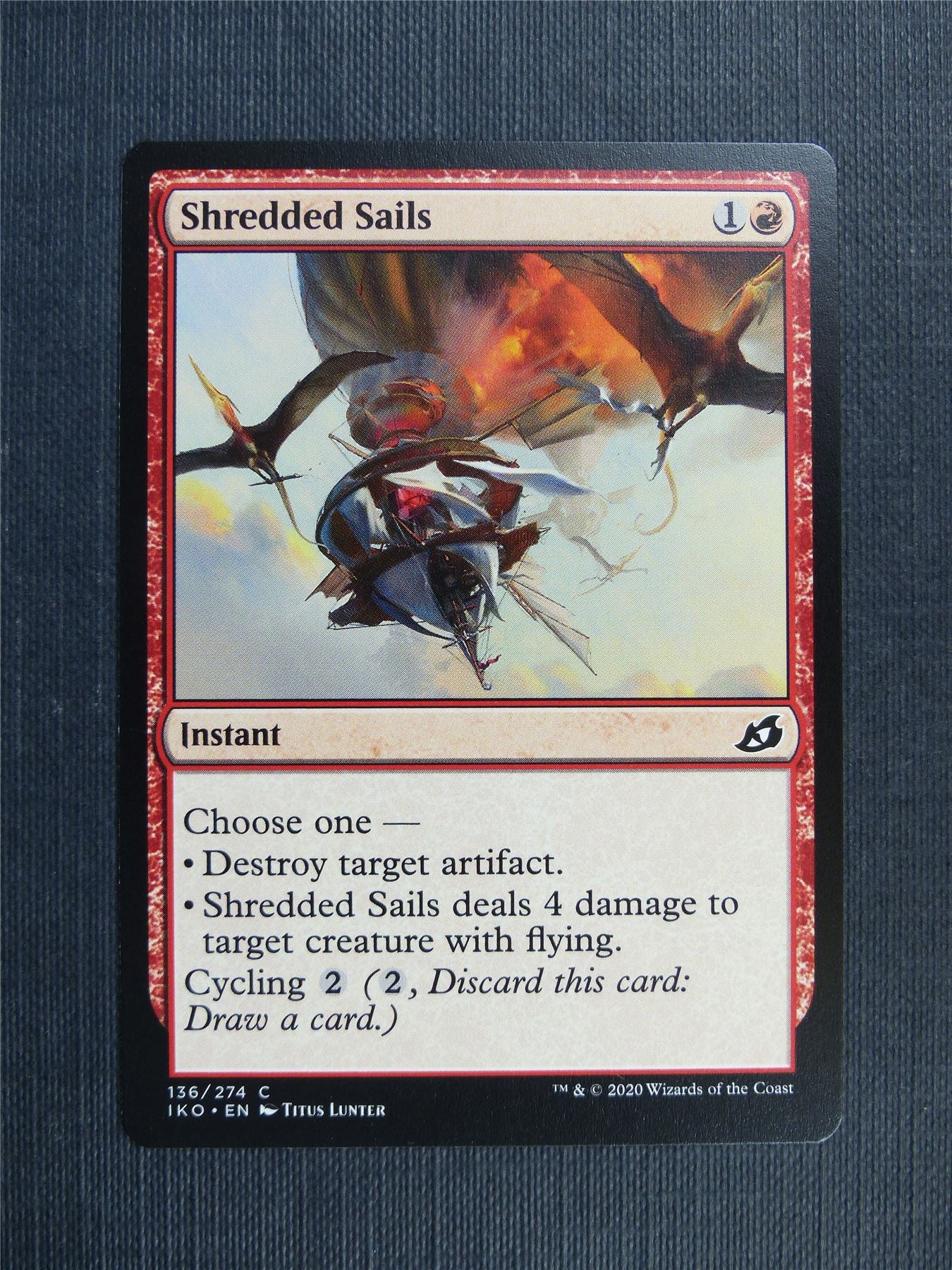 Shredded Sails - IKO Mtg Card