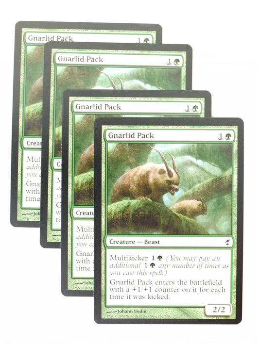 Mtg - Conspiracy - 4x Gnarlid Pack