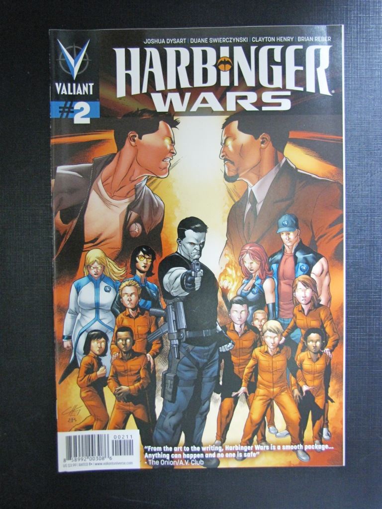 Harbirnger wars #2 - Valiant - COMICS # 4H26