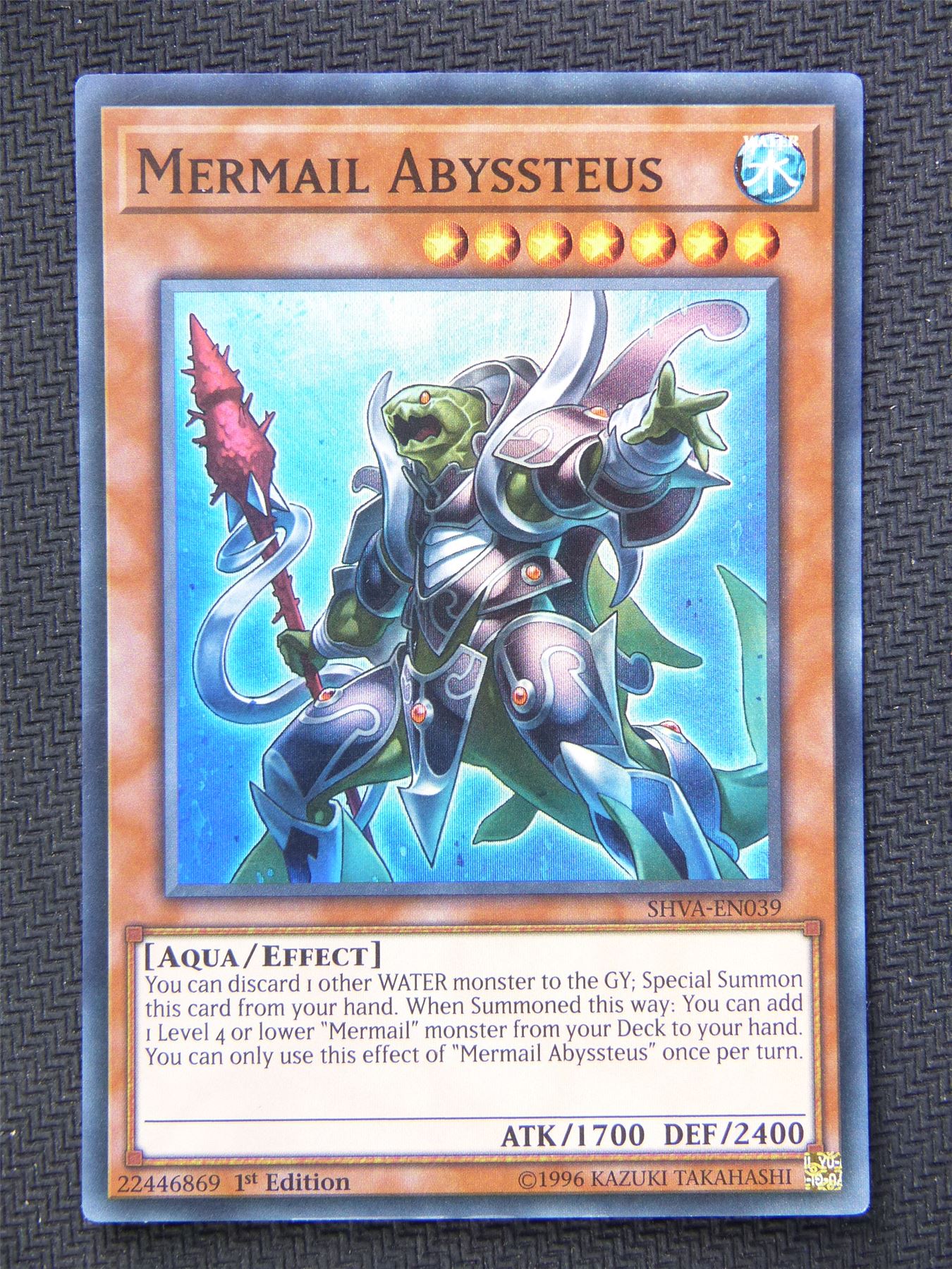 Mermail Abyssteus SHVA - Super Rare - Yugioh Card #5MD