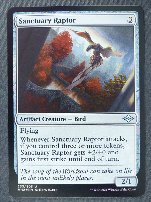 Sanctuary Raptor Foil - MH2 - Mtg Magic Cards #J9