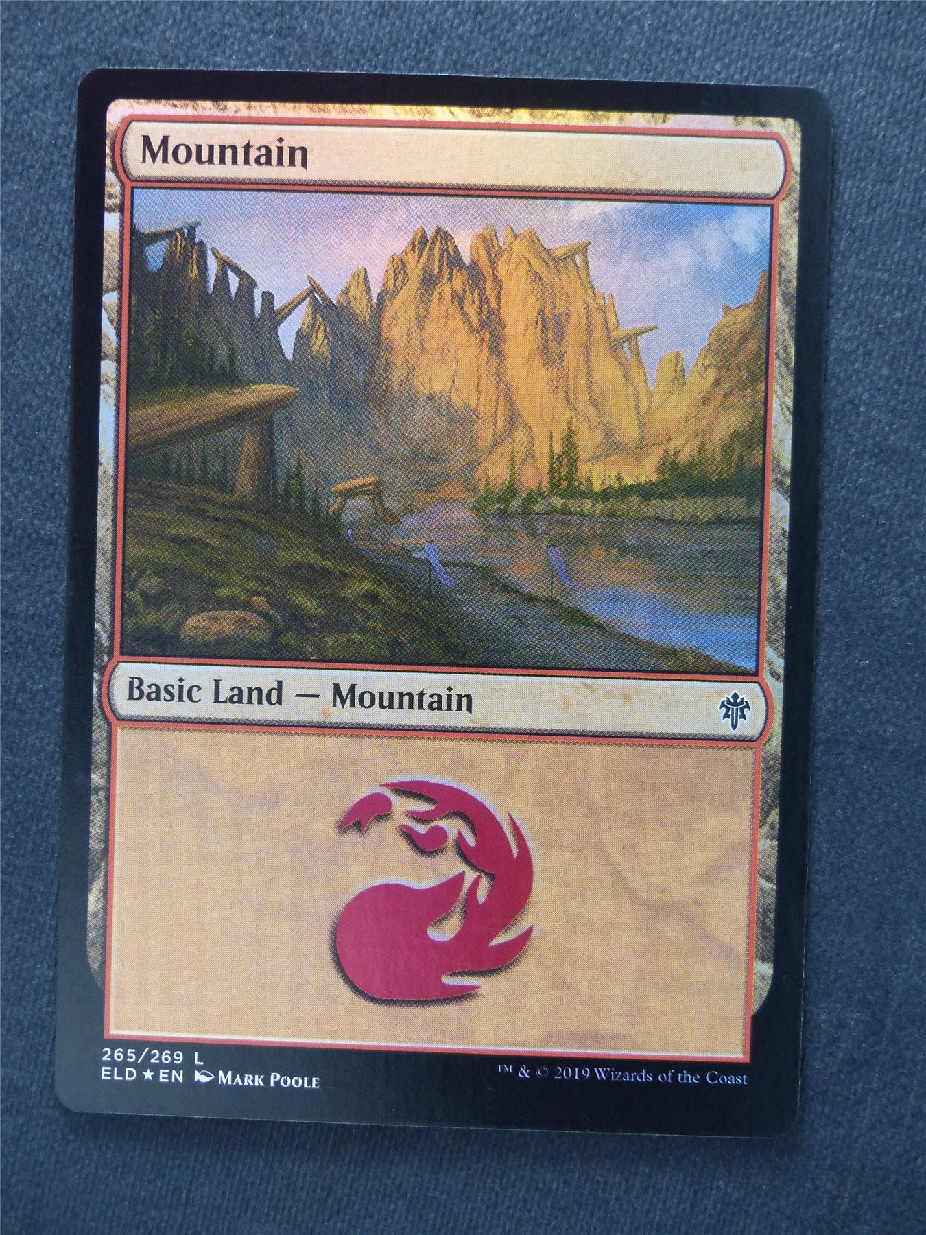 Mountain 265/269 Foil - Mtg Magic Cards #Z2