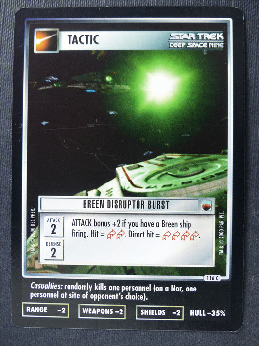 Breen Disruptor Burst - DS9 - Star Trek Card #4TJ