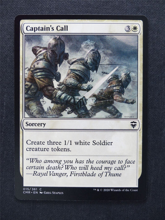Captain's Call - Commander Legends #PS