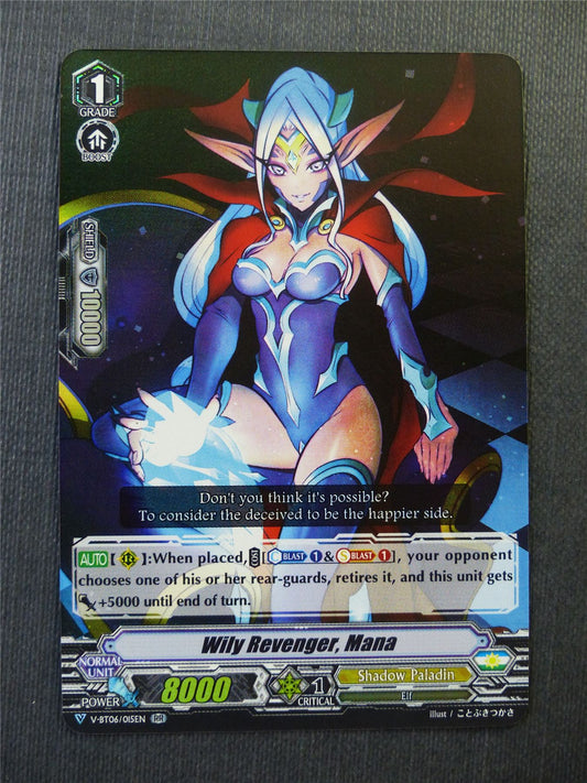 Wily Revenger Mana V-BT06 RR - Vanguard Cards #ZJ
