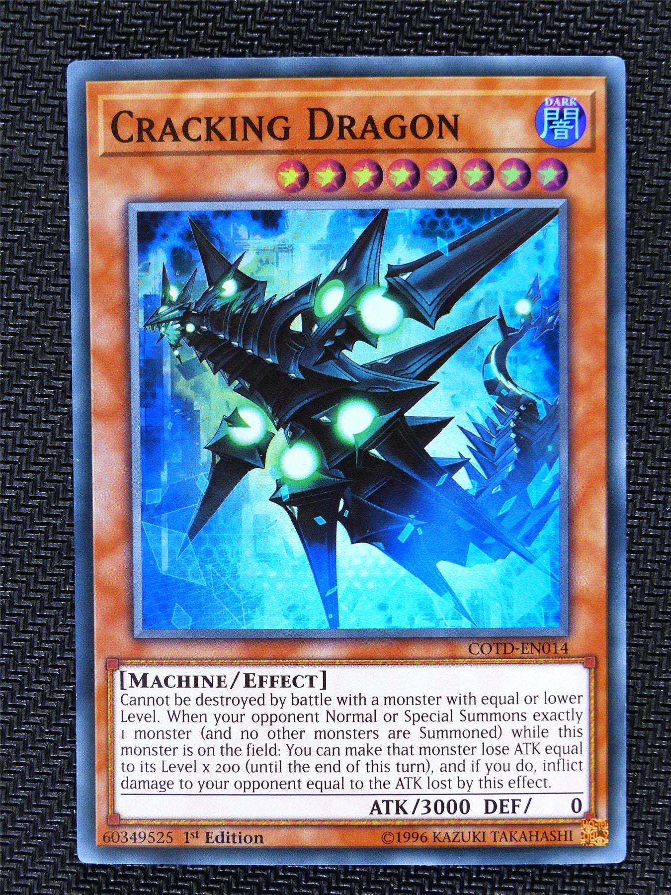 Crackling Dragon - COTD - Super Rare - Yugioh Card # 1B64