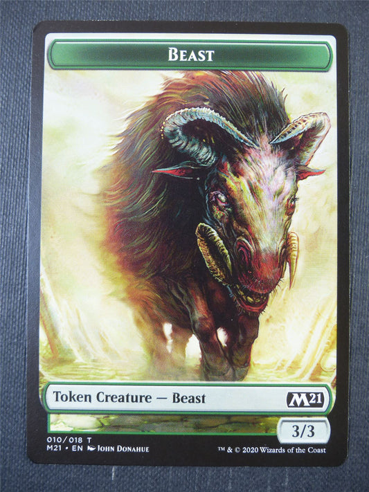 Beast Token - Mtg Card #11T