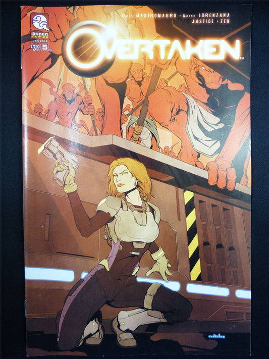 OVERTAKEN #5 cvr B - Nov 2022 - Aspen Comics #14V