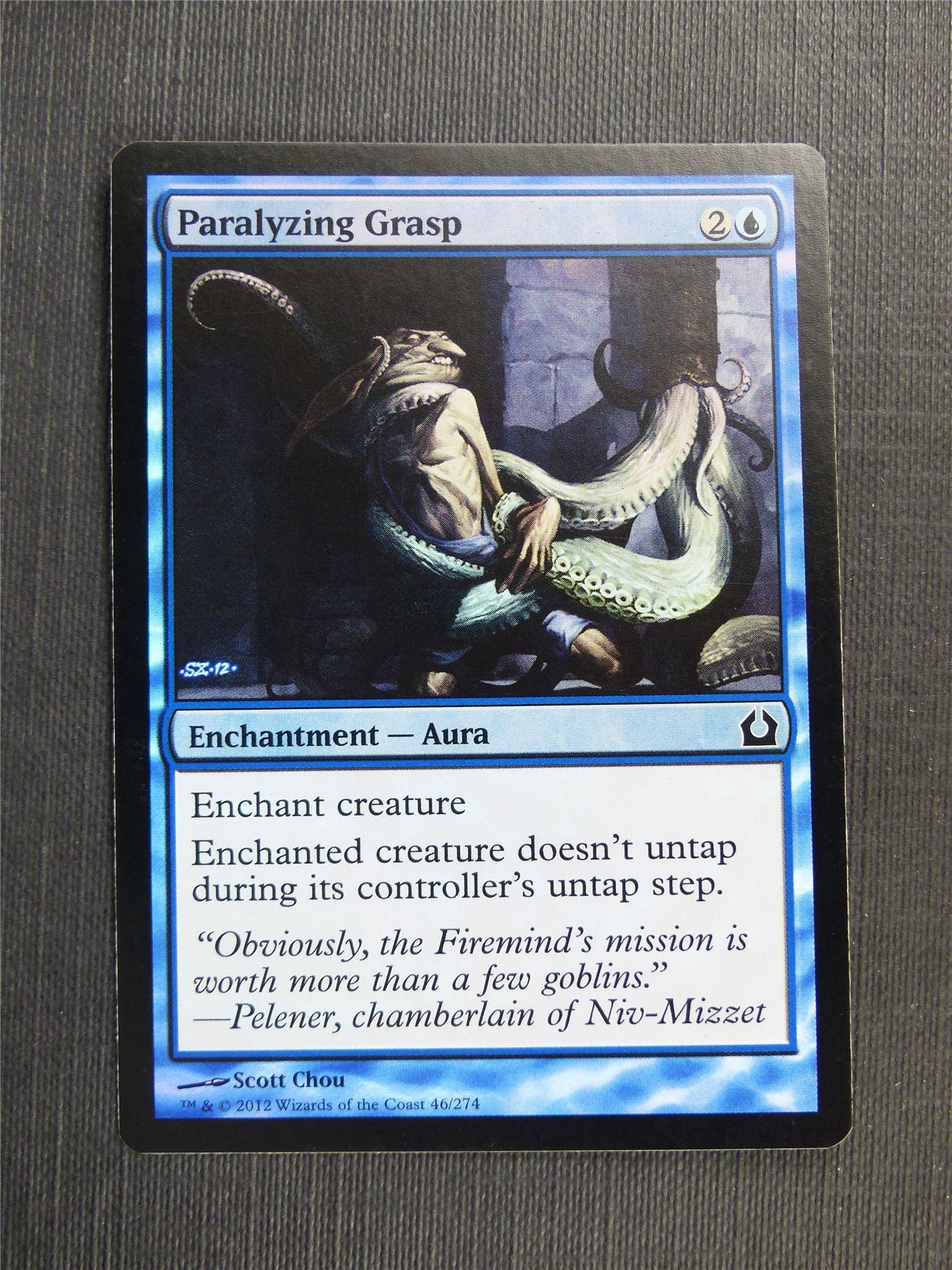 Paralyzing Grasp Foil - Mtg Magic Cards #589