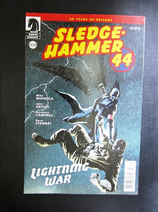 SledgeHammer # 3 - Dark Horse - COMICS # 5F16