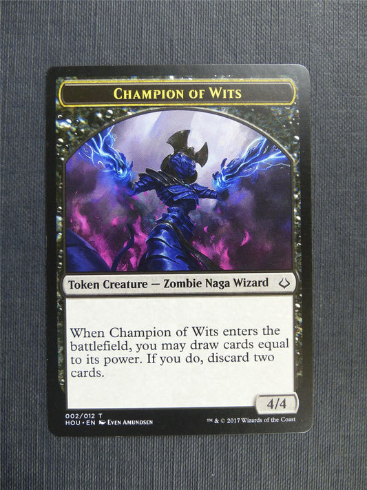 Champion of Wits - Token - Mtg Magic Cards #2YI