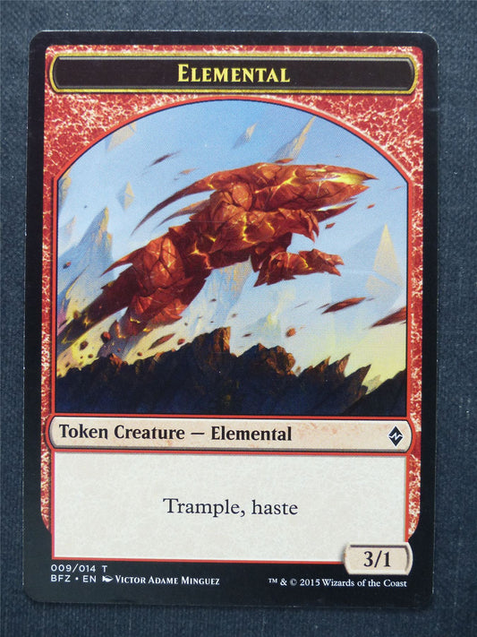 Elemental Token - Mtg Magic Card #9V