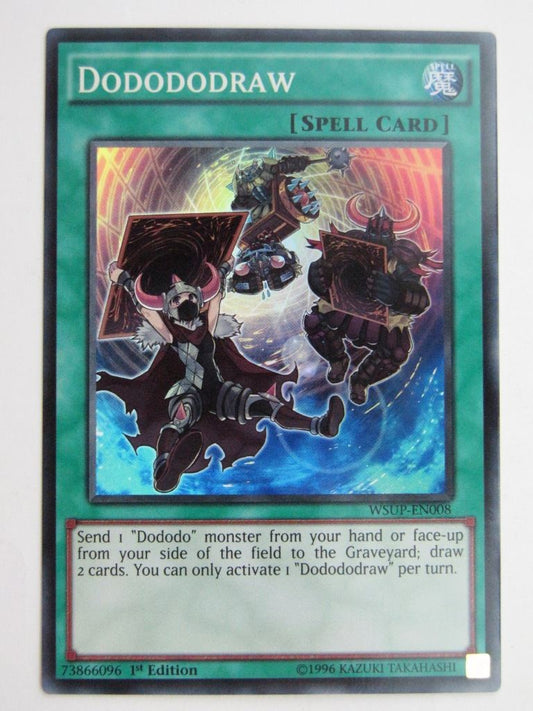 Yugioh Cards: DODODORAW WSUP SUPER RARE # 25E87