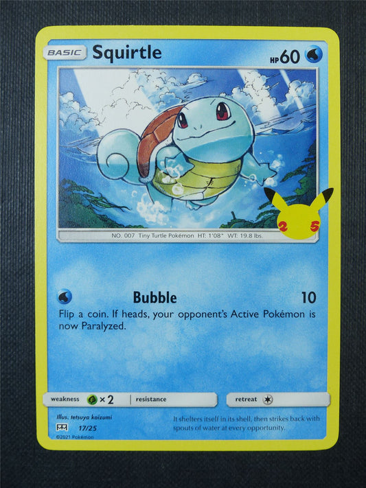 Squirtle 17/25 McDonalds Promo - Pokemon Card #9QN