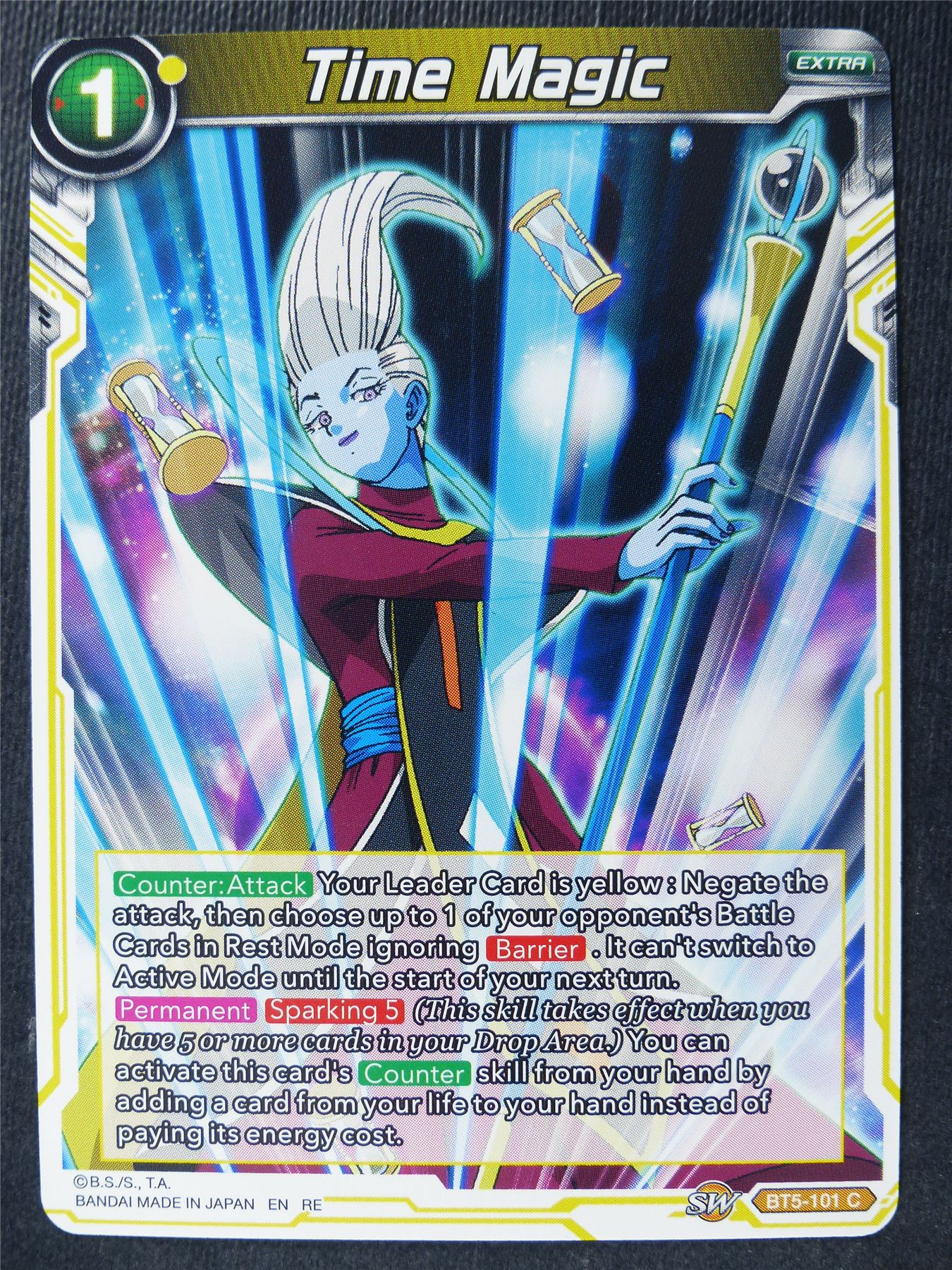 Time Magic - Mythic Booster - Dragon Ball Super Card #45J