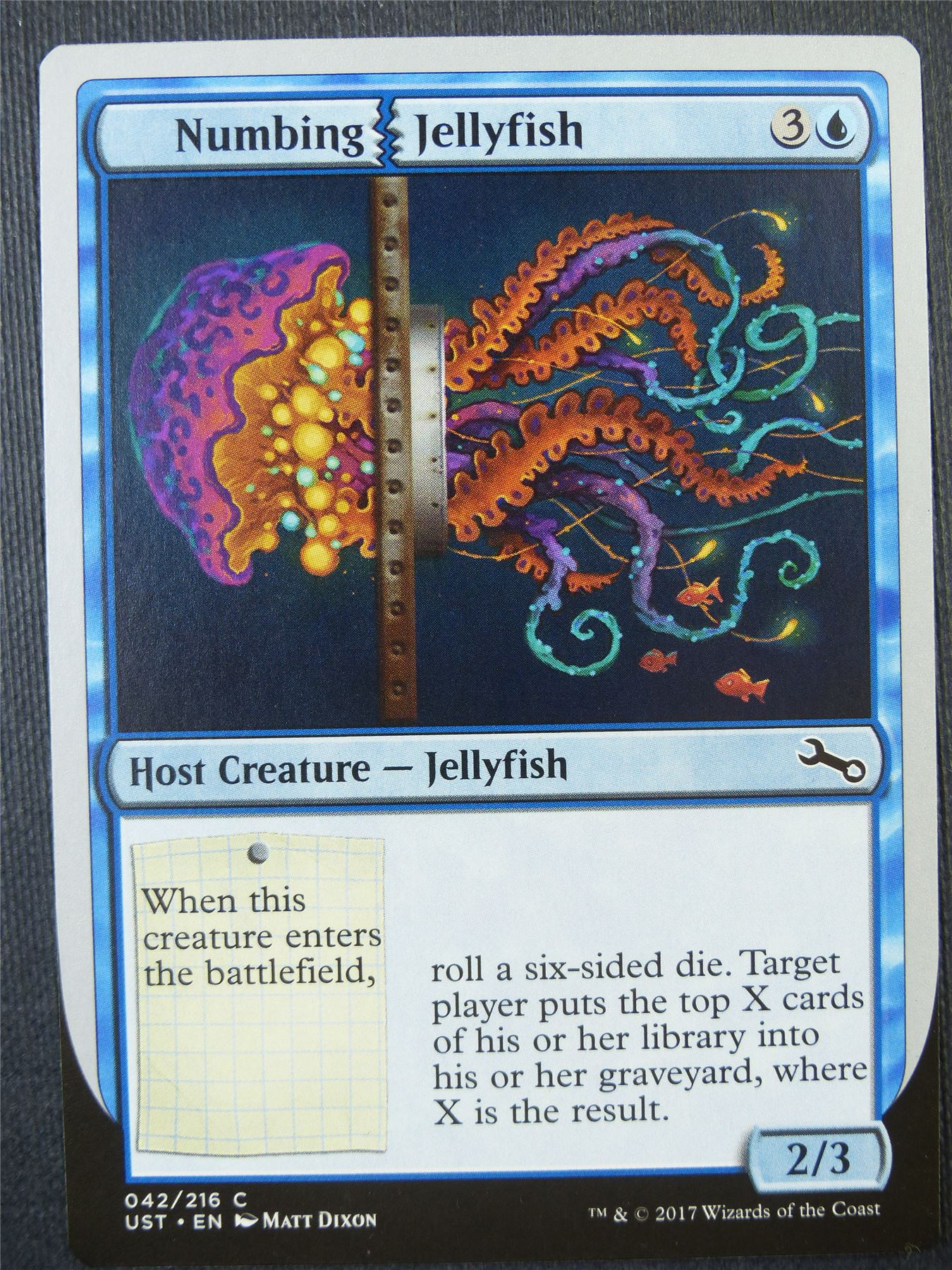 Numbing Jellyfish - Unstable - Mtg Card #5OL